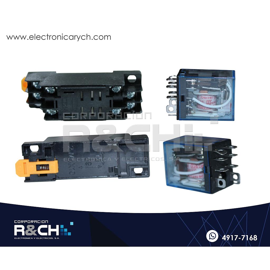 RL-2208P Relay Con Base 220V 10A 8 Pin