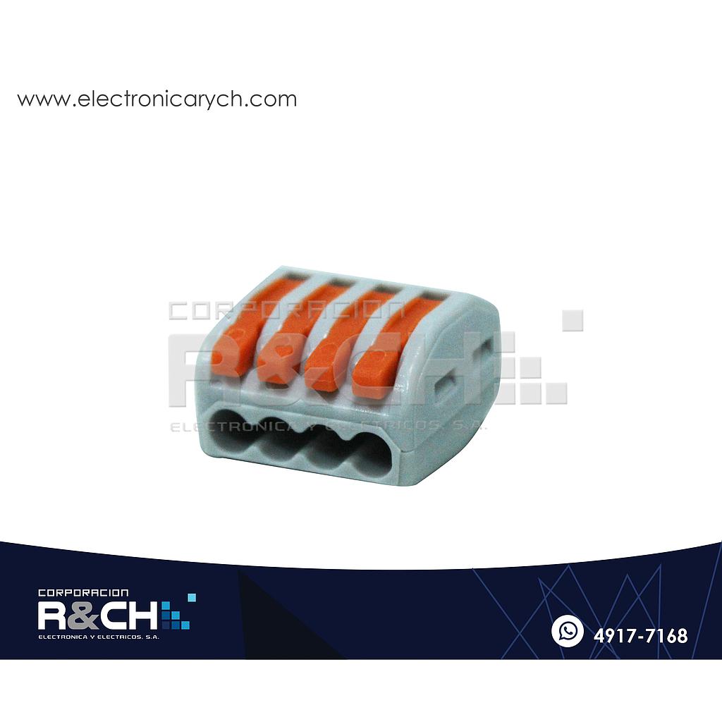 CN-W4 Conector Tipo Wago 4 vias