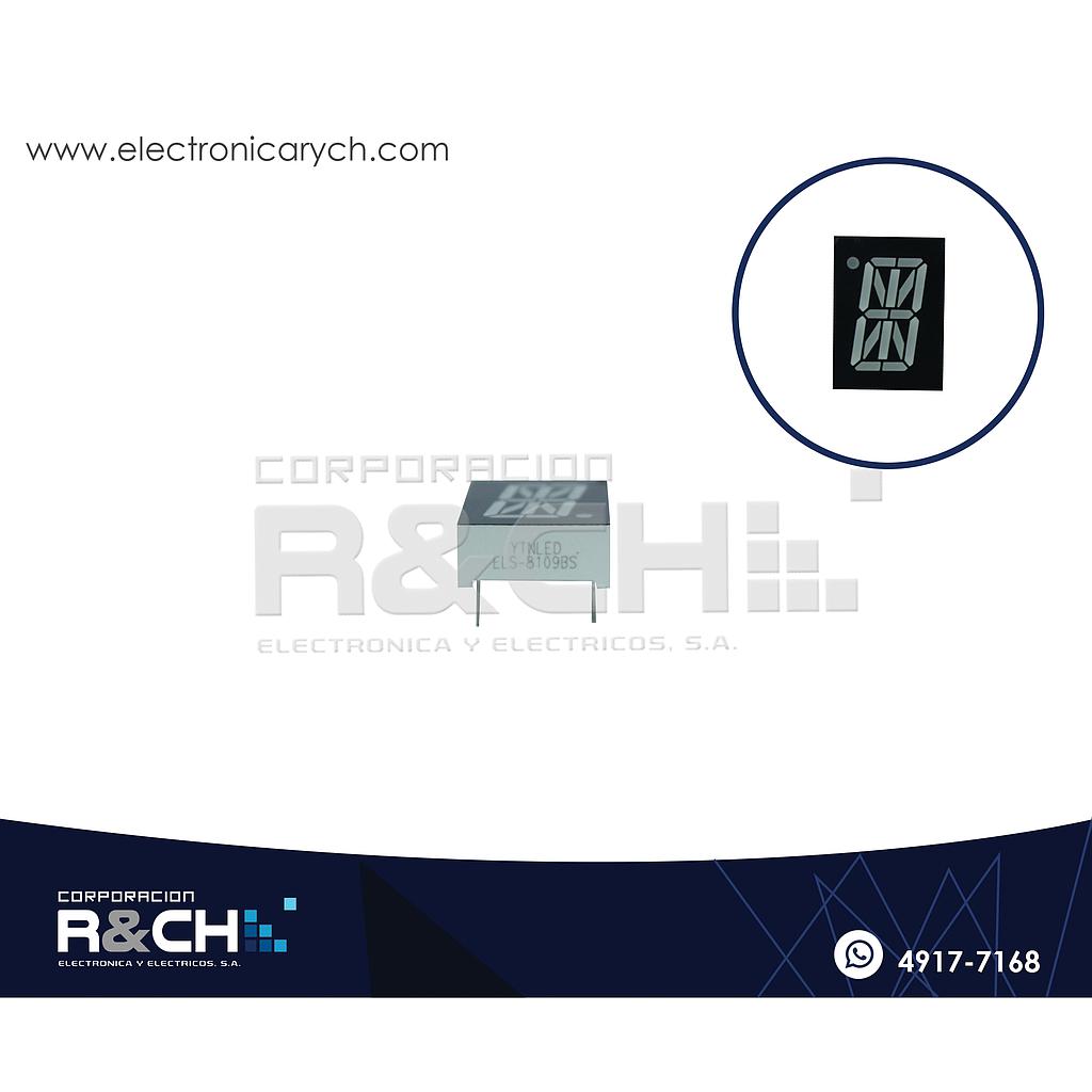 DP-8109BS Display Alfanumerico Anodo comun Rojo 0.8&quot;