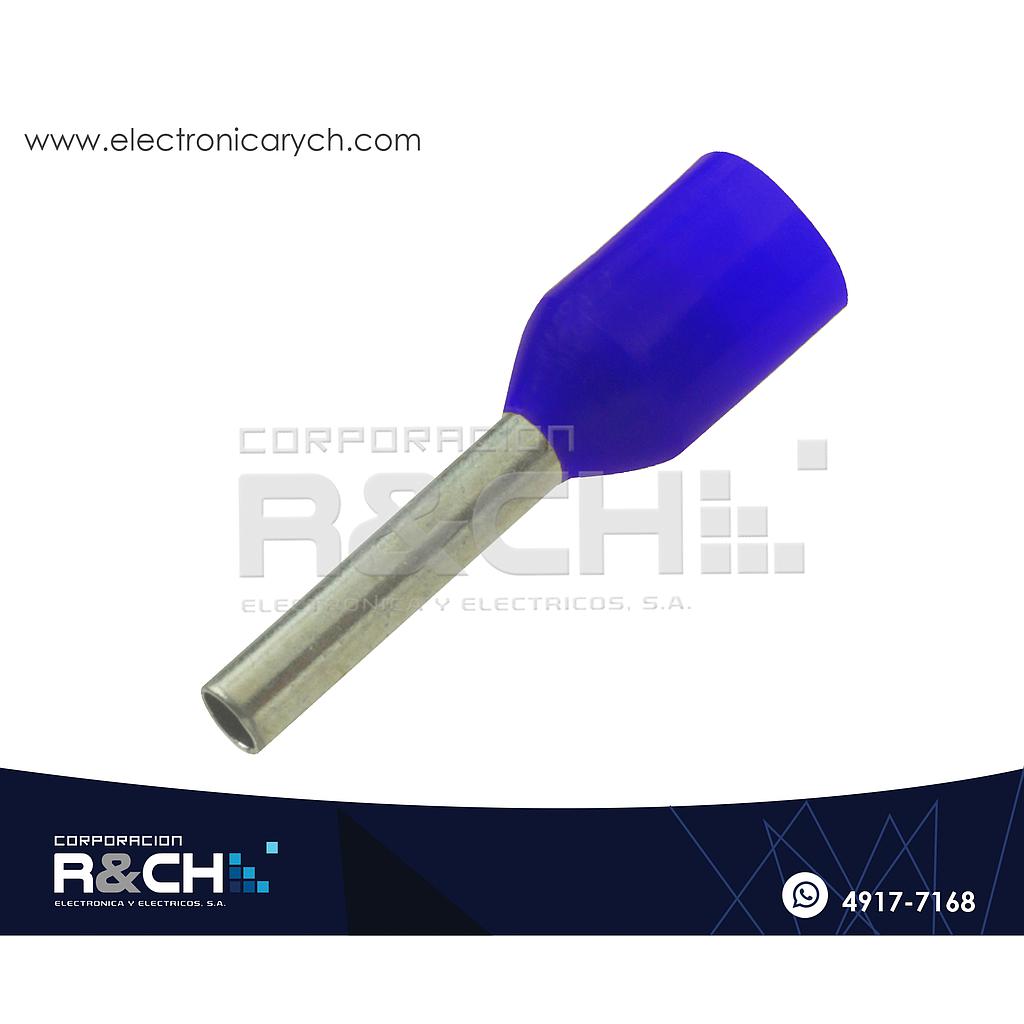 TN-F14B Terminal Tipo Pin 1.4mm Azul