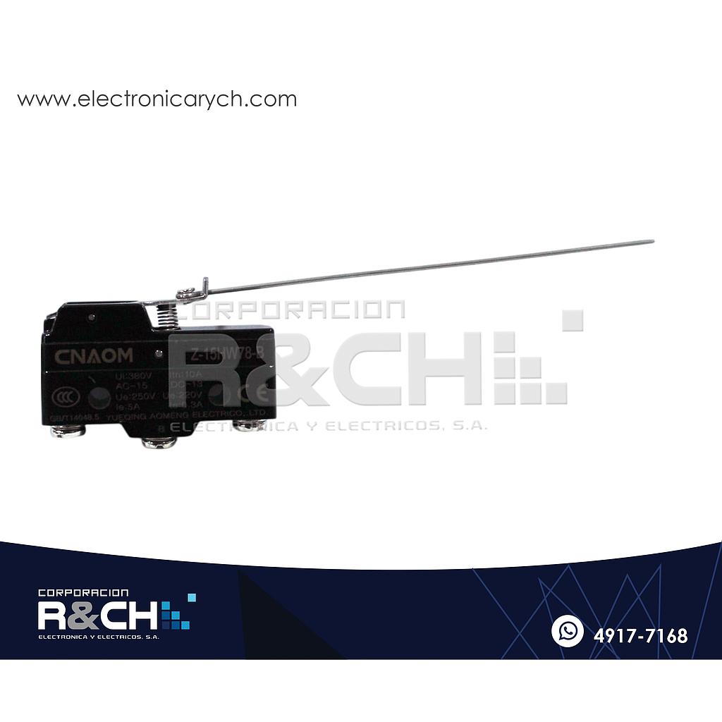 SW-15HW78B Interruptor de Limite Industrial con Palanca Tipo Alambre