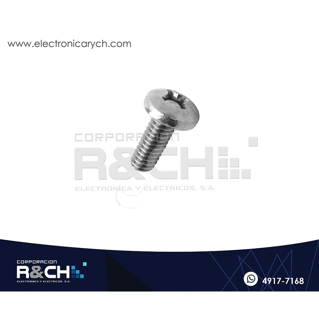 TOR-R410 Tornillo M4x10mm Cabeza Redonda