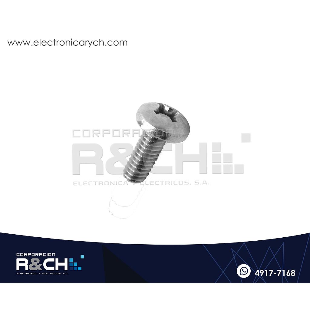 TOR-R510 Tornillo M5x10mm Cabeza Redonda