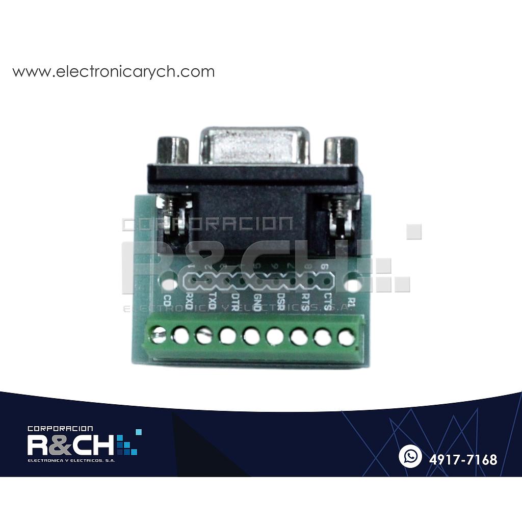 MD-DB9M232 Modulo DB9 Macho RS232 a RS485