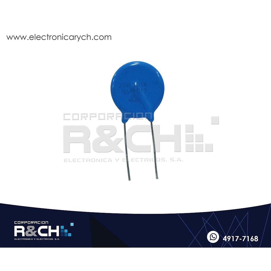VA-20D201K Varistor 20D201K