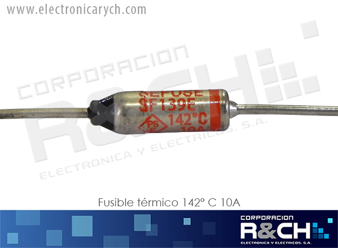 FT-142 fusible termico 142 ºC 10A