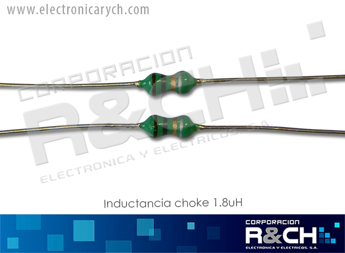 ID-C1.8U inductancia choke 1.8uH