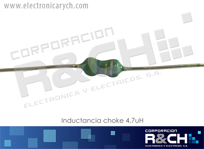 ID-C4.7U inductancia choke 4.7uH
