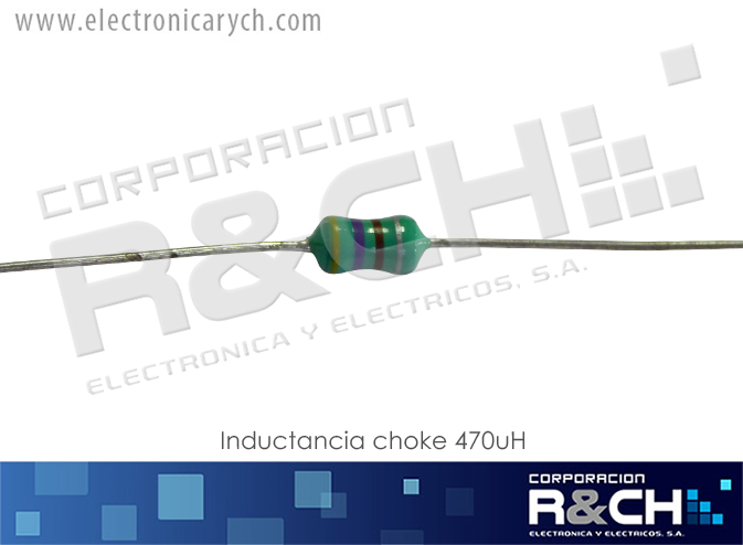 ID-C470U inductancia choke 470uH