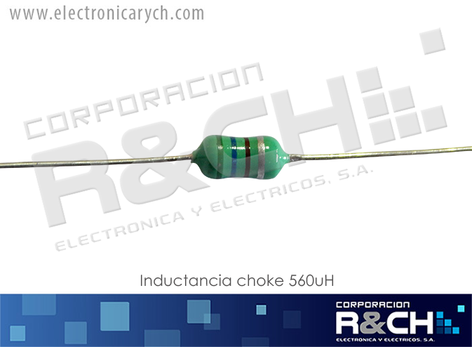ID-C560U inductancia choke 560uH