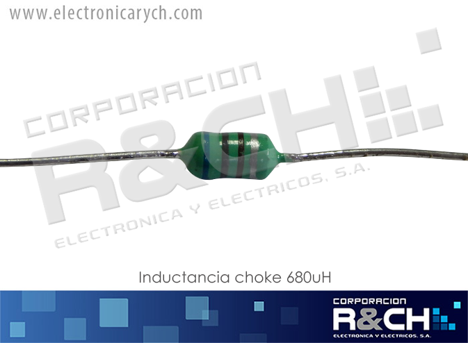 ID-C680U inductancia choke 680uH