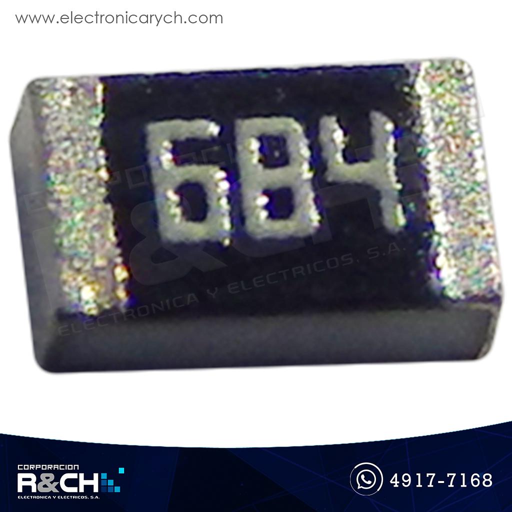 R0805-680K Resistencia 680K ohm 1/8W SMD