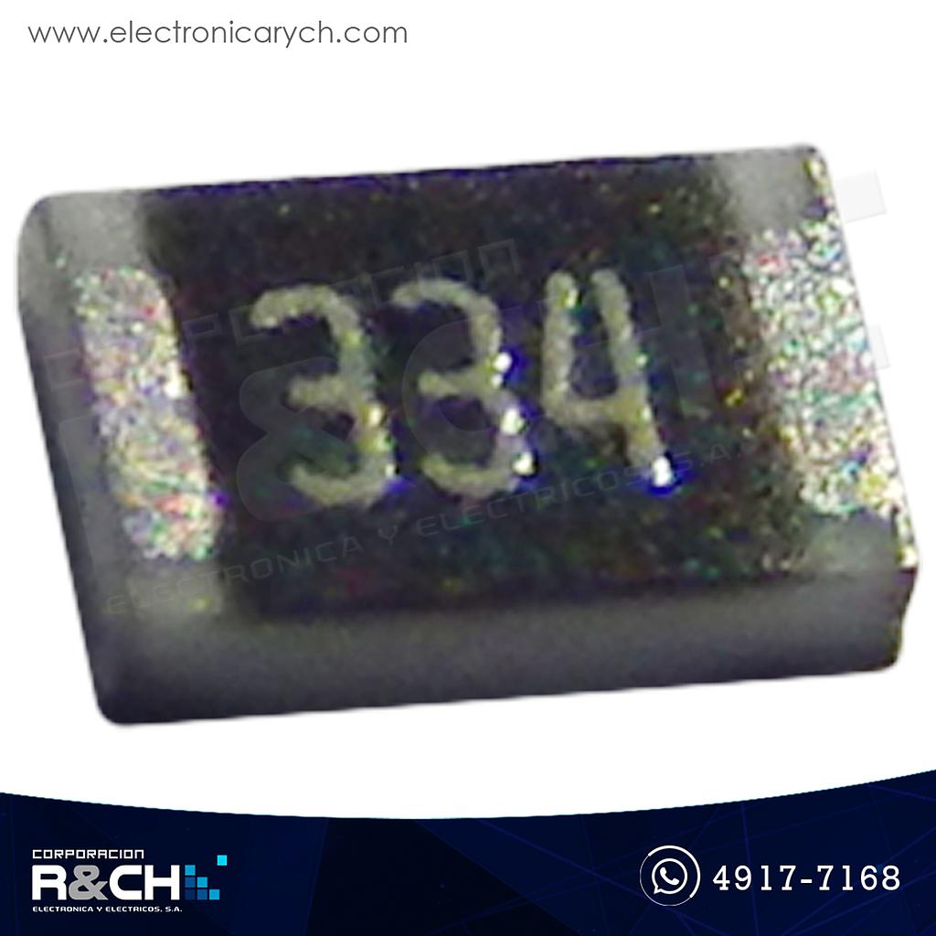R0805-330K Resistencia 330K ohm 1/8W SMD
