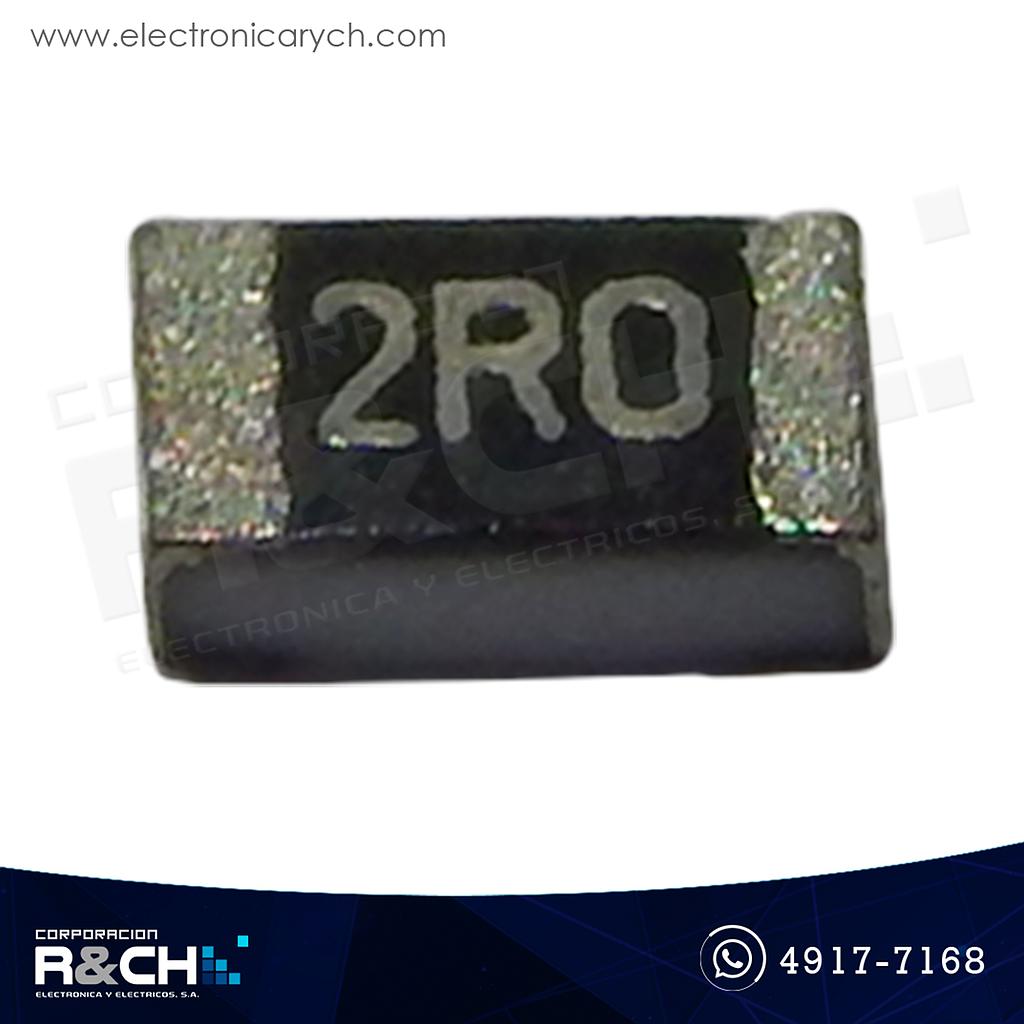 R0805-2 Resistencia 2 ohm 1/8W SMD
