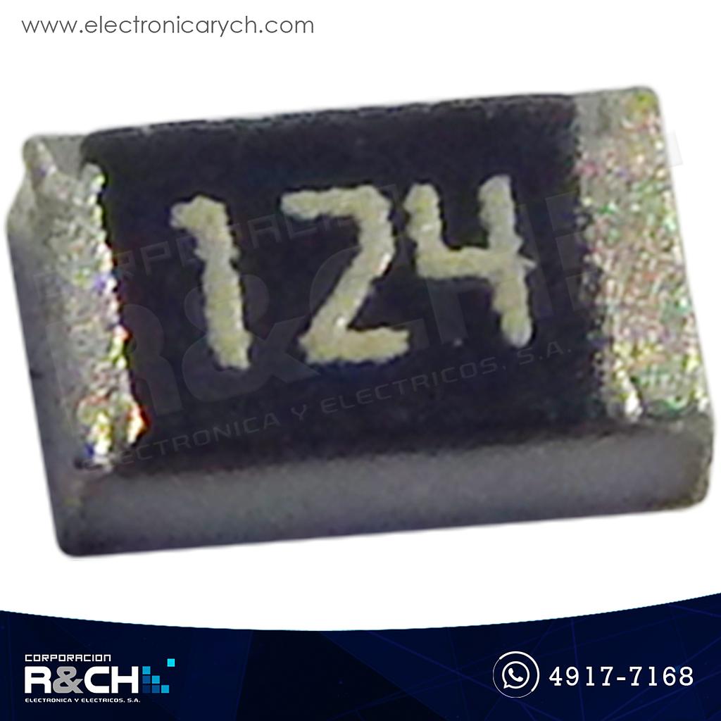 R0805-120K Resistencia 120K ohm 1/8W SMD