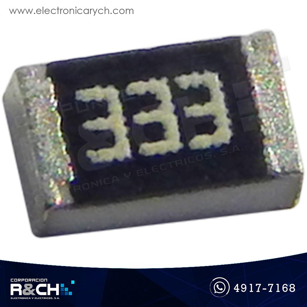 R0805-33K Resistencia 33K ohm 1/8W SMD