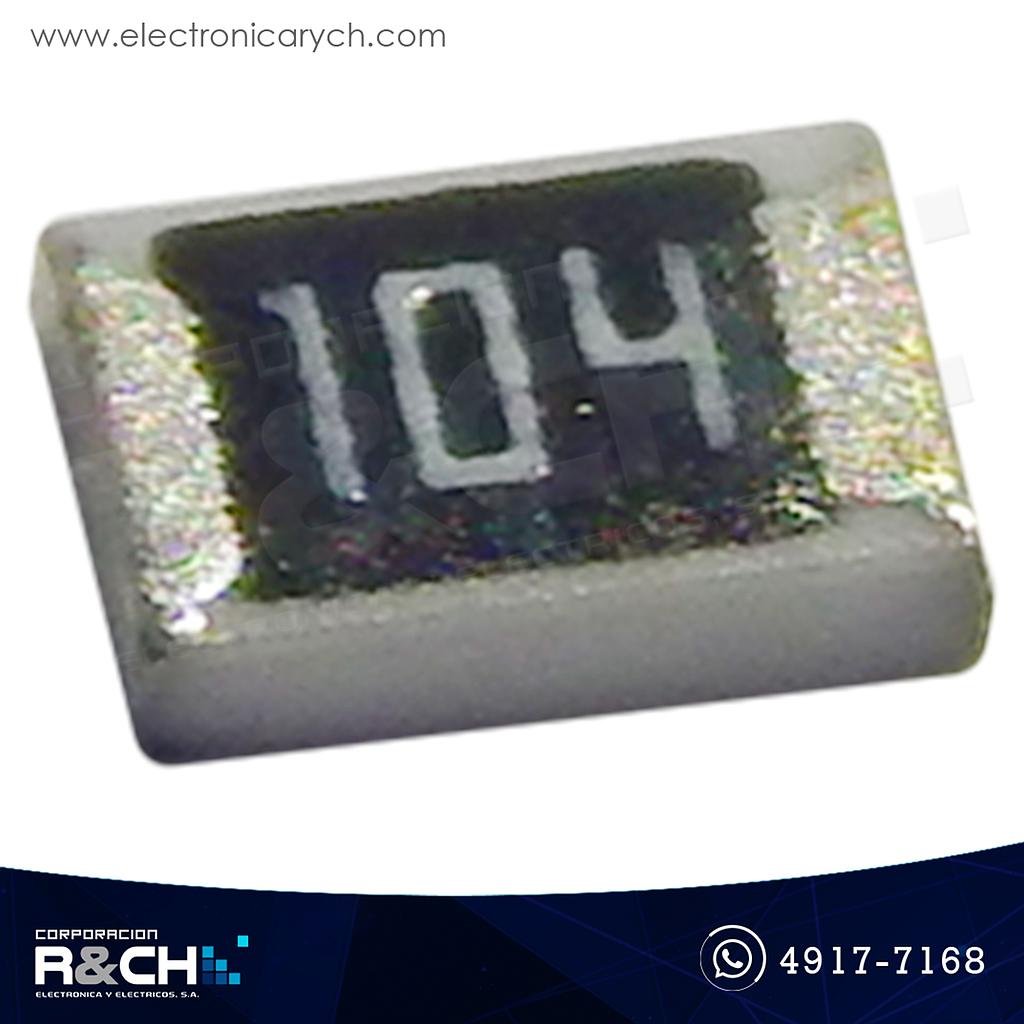 R0805-100K Resistencia 100K ohm 1/8W SMD