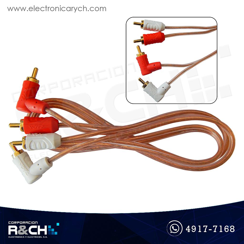 VZ-334 Extensión 2 plug RCA a 2 plug RCA 3 ft