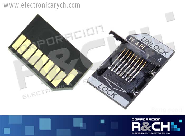MD-SDM modulo micro SD adaptador para raspberry Pi