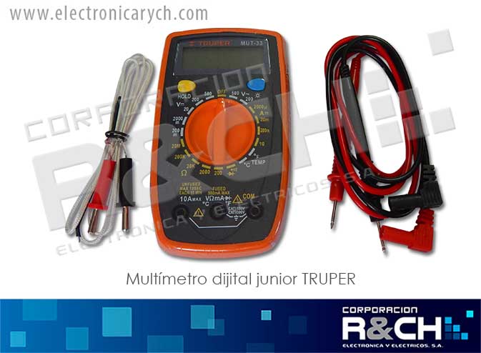 10401 multimetro digital junior TRUPER