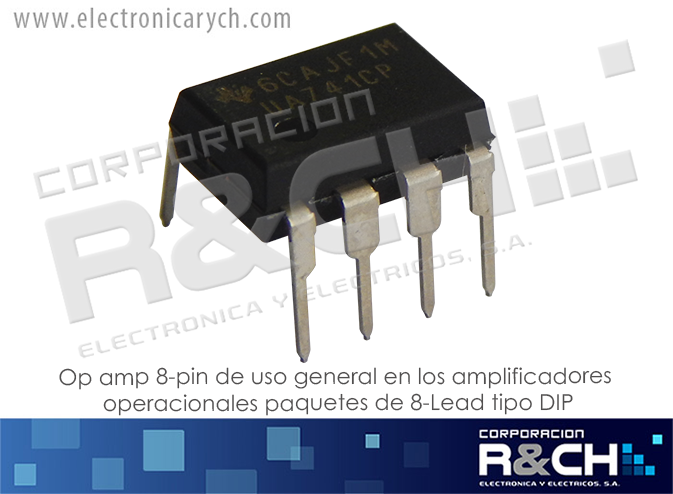 NTE941M Op Amp 8-pin (UA741)