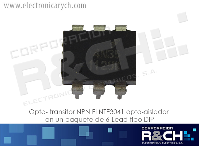NTE3041 Opto Transitor NPN(4N35)