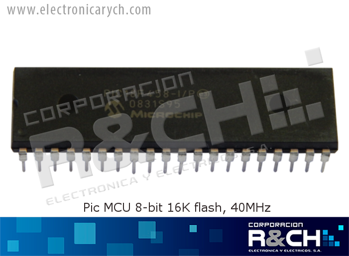 PIC18F458-I/P pic MCU 8-bit 16K flash, 40MHz