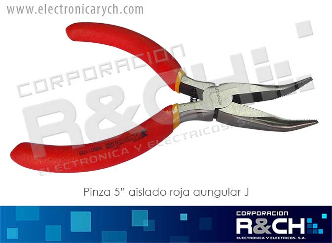 59-120 pinza 5&quot; aislado roja aungular J