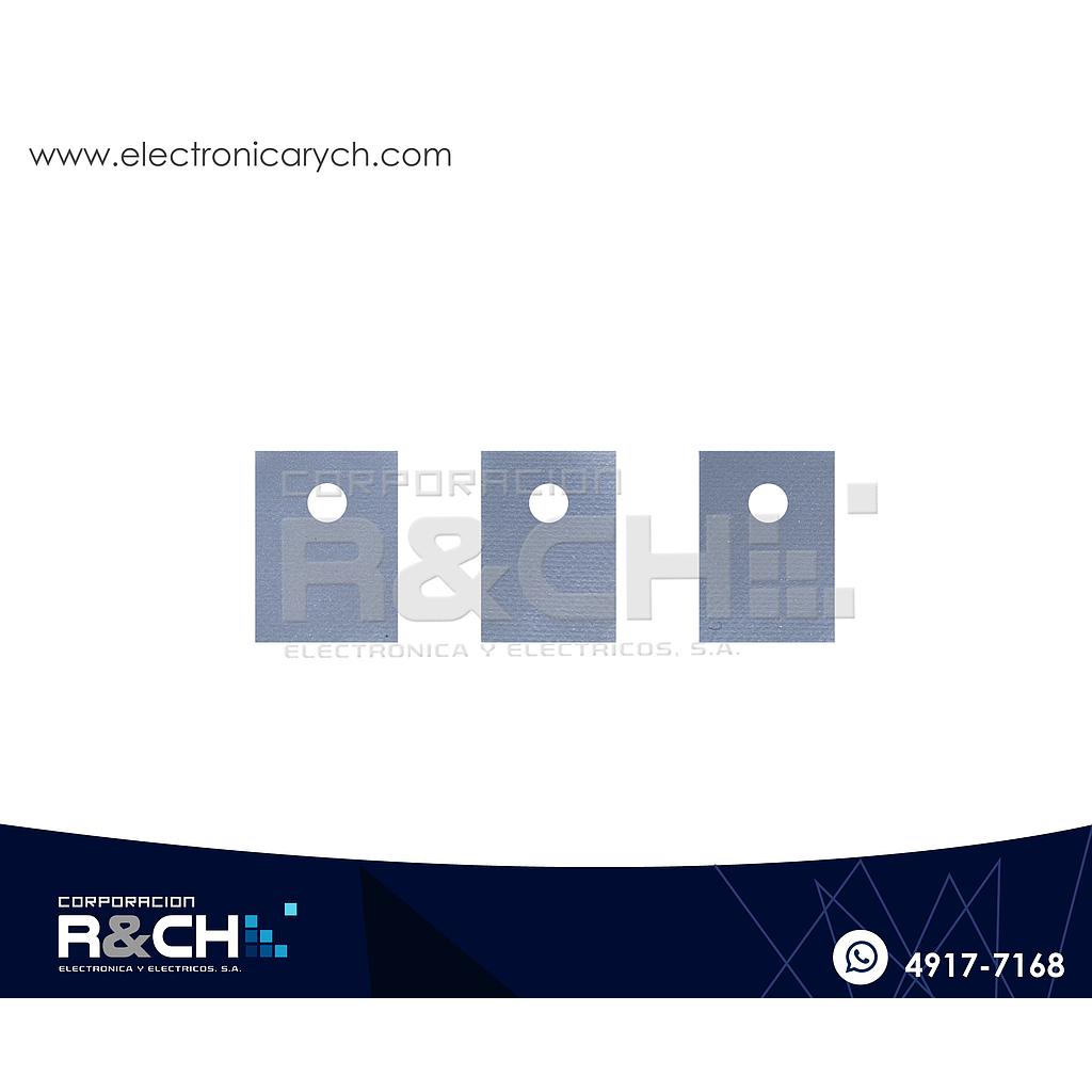 TO220P plastico para transitor TO220 19x13mm