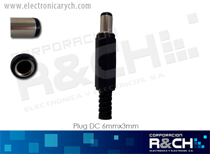 P-234A plug DC 6mmx3mm