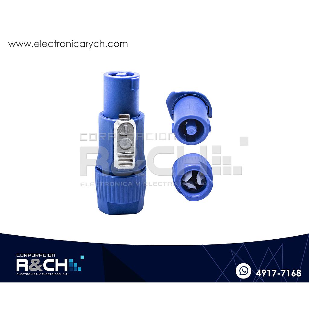 PL-92HQ plug para bocina speakon macho Voyz HQ