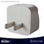 AD-U111 Adaptador americano europeo 3 pines 10A-250V beige