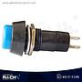 SW-P12BL Pulsador Normalmente Abierto 12mm Azul Redondo