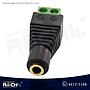 AD-104F Adaptador Jack Mono Hembra a Bornera 2 Pin