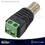 AD-304 Adaptador BNC Hembra Para CCTV a Bornera