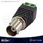 AD-304 Adaptador BNC Hembra Para CCTV a Bornera