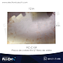 PC-C10F placa de cobre 8"x12" fibra de vidrio