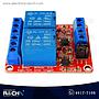 RL-2C-5/15P Relay módulo 2 channel 5V 1 polo 2 tiros con optoacoplador