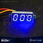 MD-DP28B Voltímetro 0.28" 2.5-30V dos lineas tipo display Azul