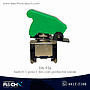 SW-936 switch 1 polo 1 tiro con protector verde