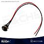 SW-733BCB Switch Pushboton N/A Grande Negro Con Cable