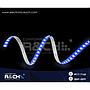 LD-3528AZ tira de LED azul c-adhesivo 5m 12V 2A p/interior 1 metro