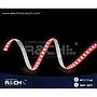 LD-3528R tira de LED rojo c-adhesivo 5m 12V 2A p/interior