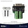 MD-DB9232 Módulo Adaptador DB9 Macho a Terminales RS232