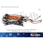 CB45P cable dupont juego 65 unidades diferentes medidas 120,150,200,240mm
