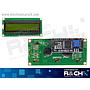 MD-LCD16X2G Modulo LCD 16 Caracteres, 2 filas amarillo Verde con Interfaz I2C Seri
