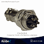 CN-GX20-5 Conector GX20 5 Pin Macho y Hembra