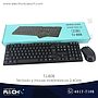 TJ-808 Teclado y mouse inalámbricos 2.4GHz