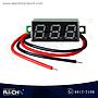 MD-DP28 Voltímetro 0.28" 2.5-30V dos lineas tipo display rojo