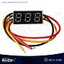 MD-DP28B Voltímetro 0.28" 2.5-30V dos lineas tipo display Azul